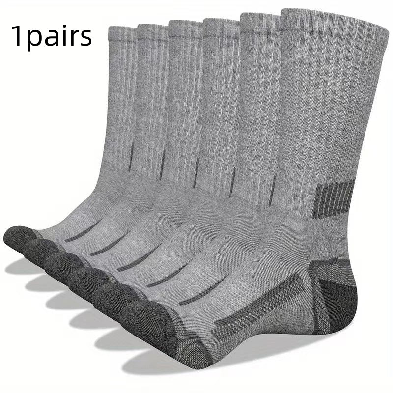Men's Simple Basketball Mid-calf Socks