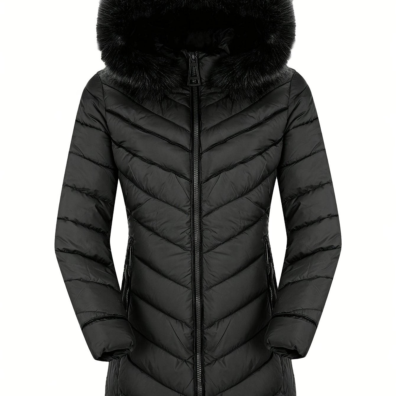Jorien | Slim-Fit Winterjas Met Capuchon