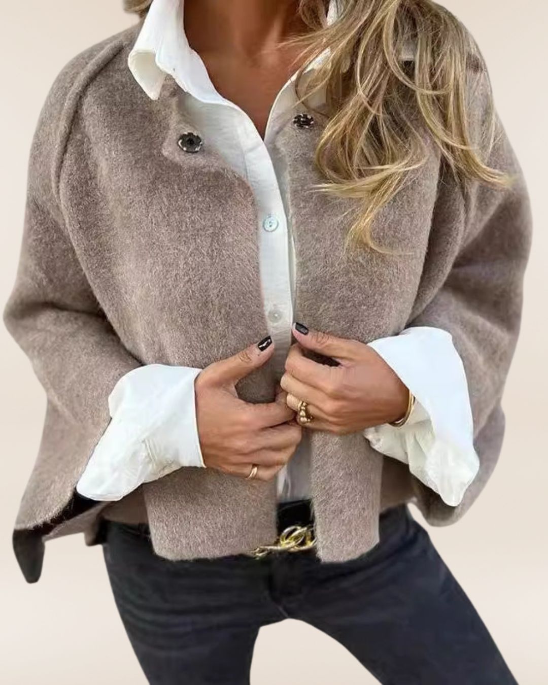 Marlies | Korte Wolmix Jas