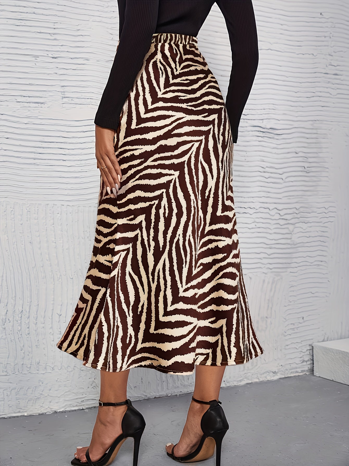 Linda | Elegante Rok Met Leuke Patroon