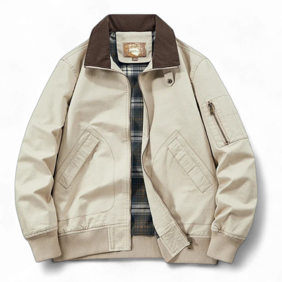 Heritage Highland Plaid-Lined Jacket