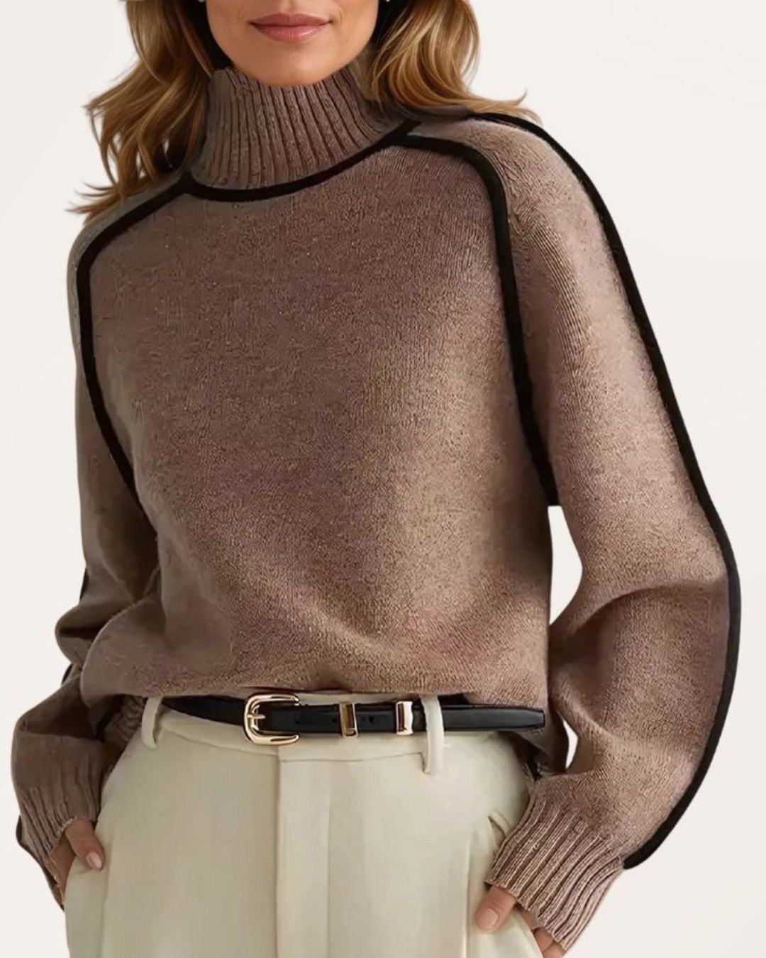 Els | Warme Coltrui met Contrastdetails