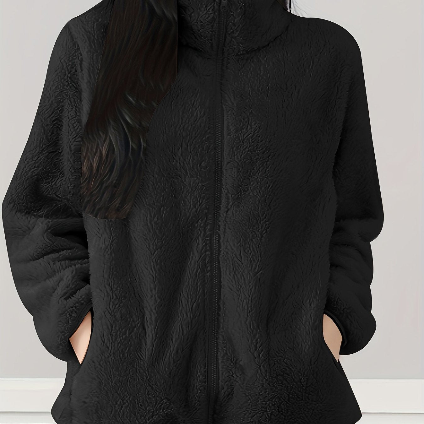 Elsbeth | Elegante Pluche Jas