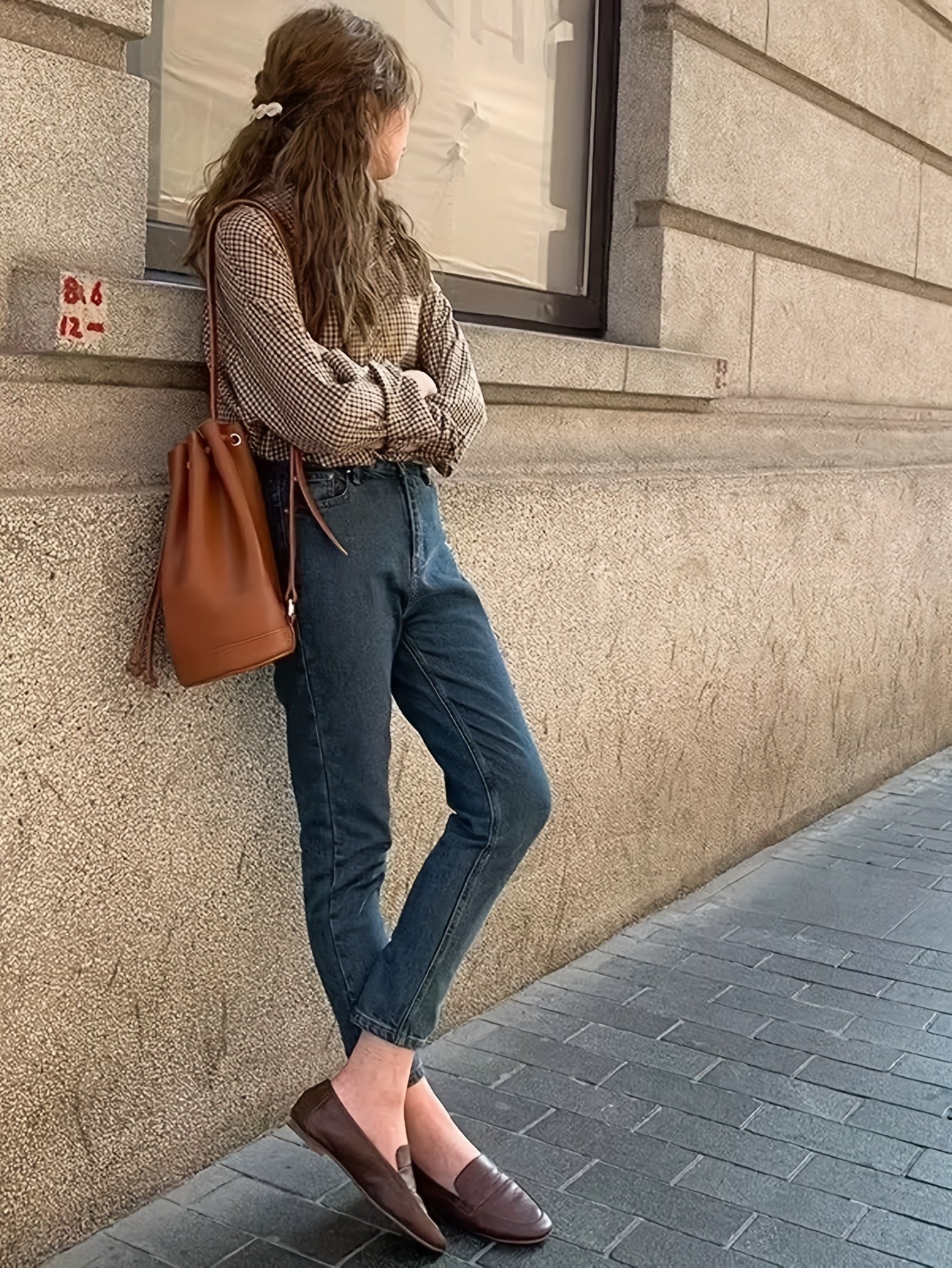 Liesje | Klassiek Geruit Overhemd Met Losse Pasvorm