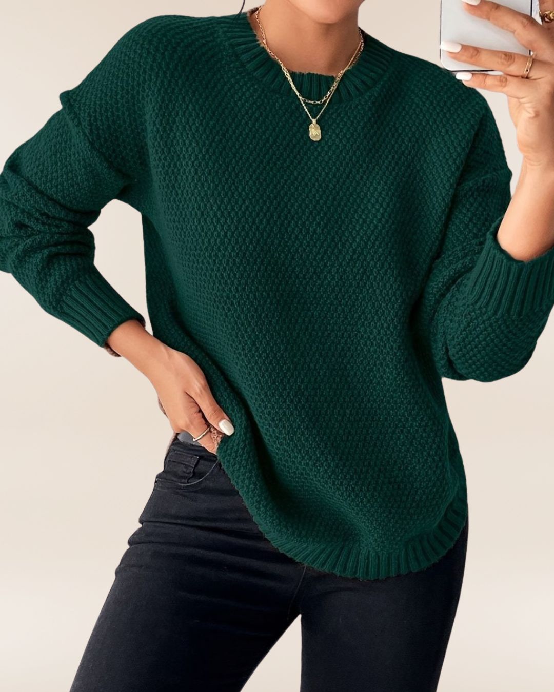 Henriëtte | Trui Met Structuur