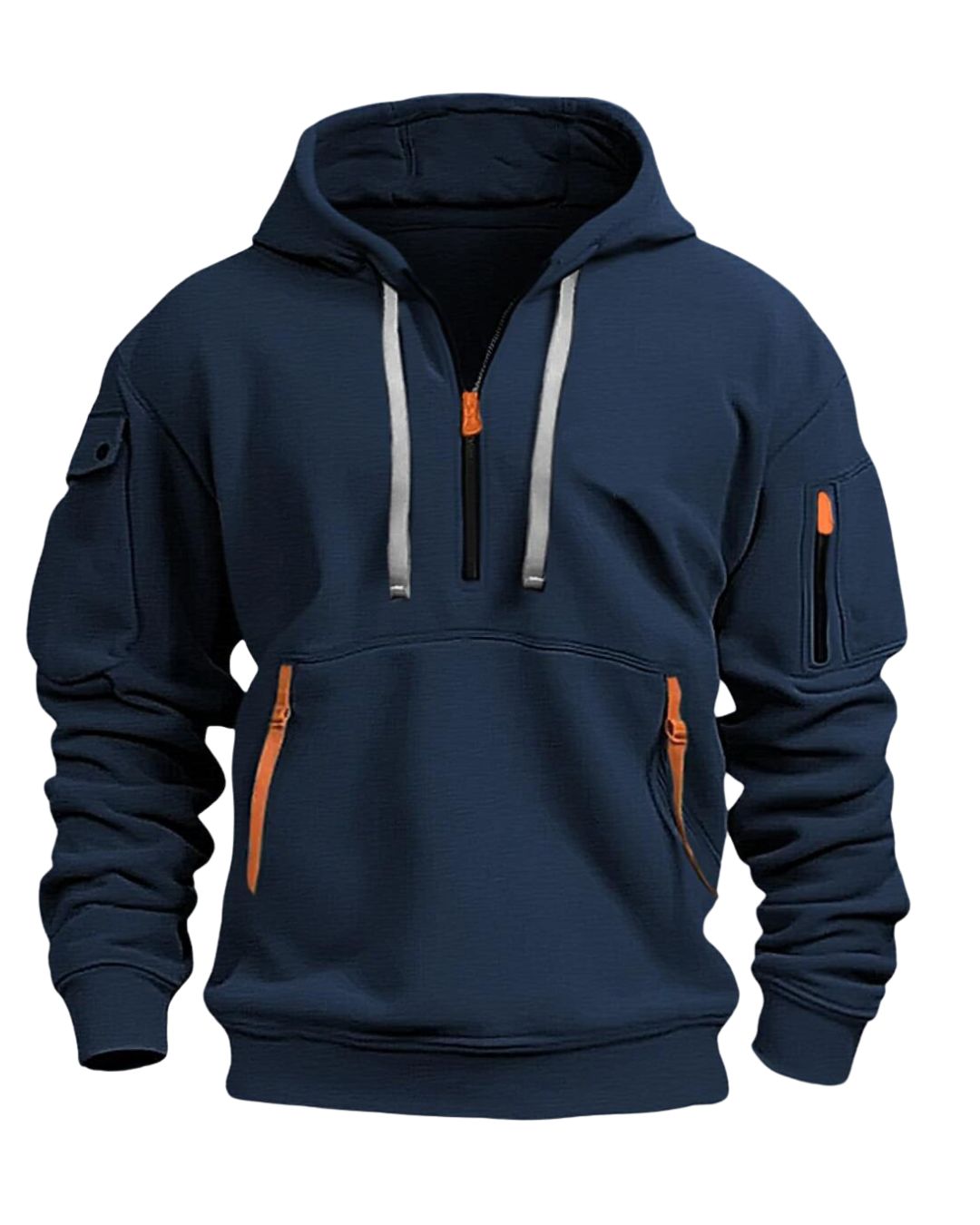 Utility Quarter-Zip Hoodie