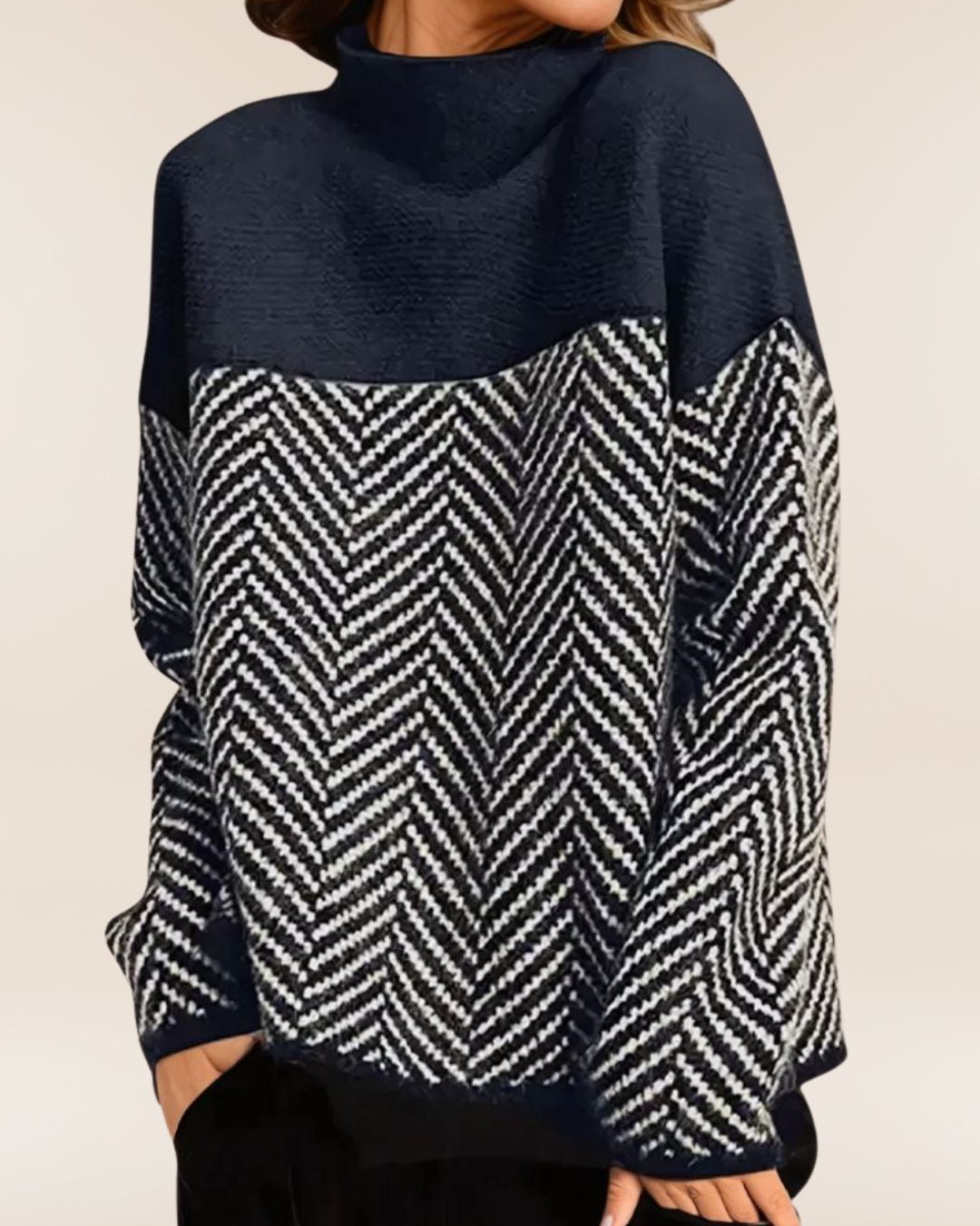 Hester | Coltrui met Chevronpatroon