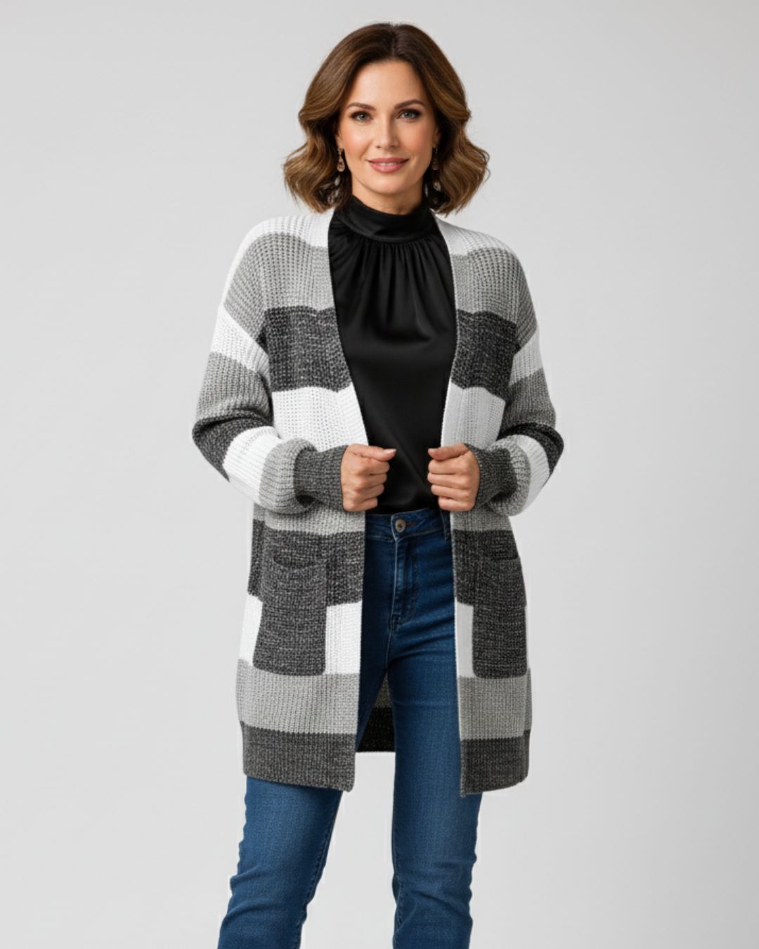 Long Knitted Cardigan