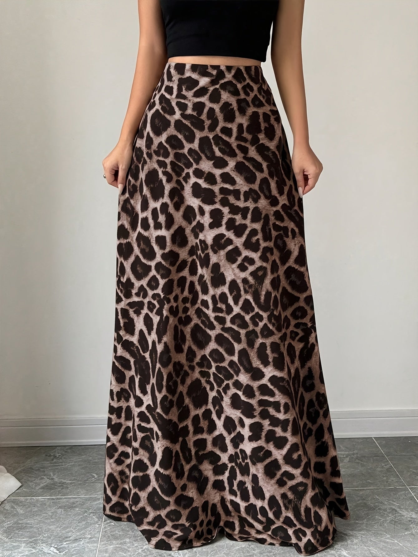 Lotte | Elegante Maxi-Rok Met Patroon