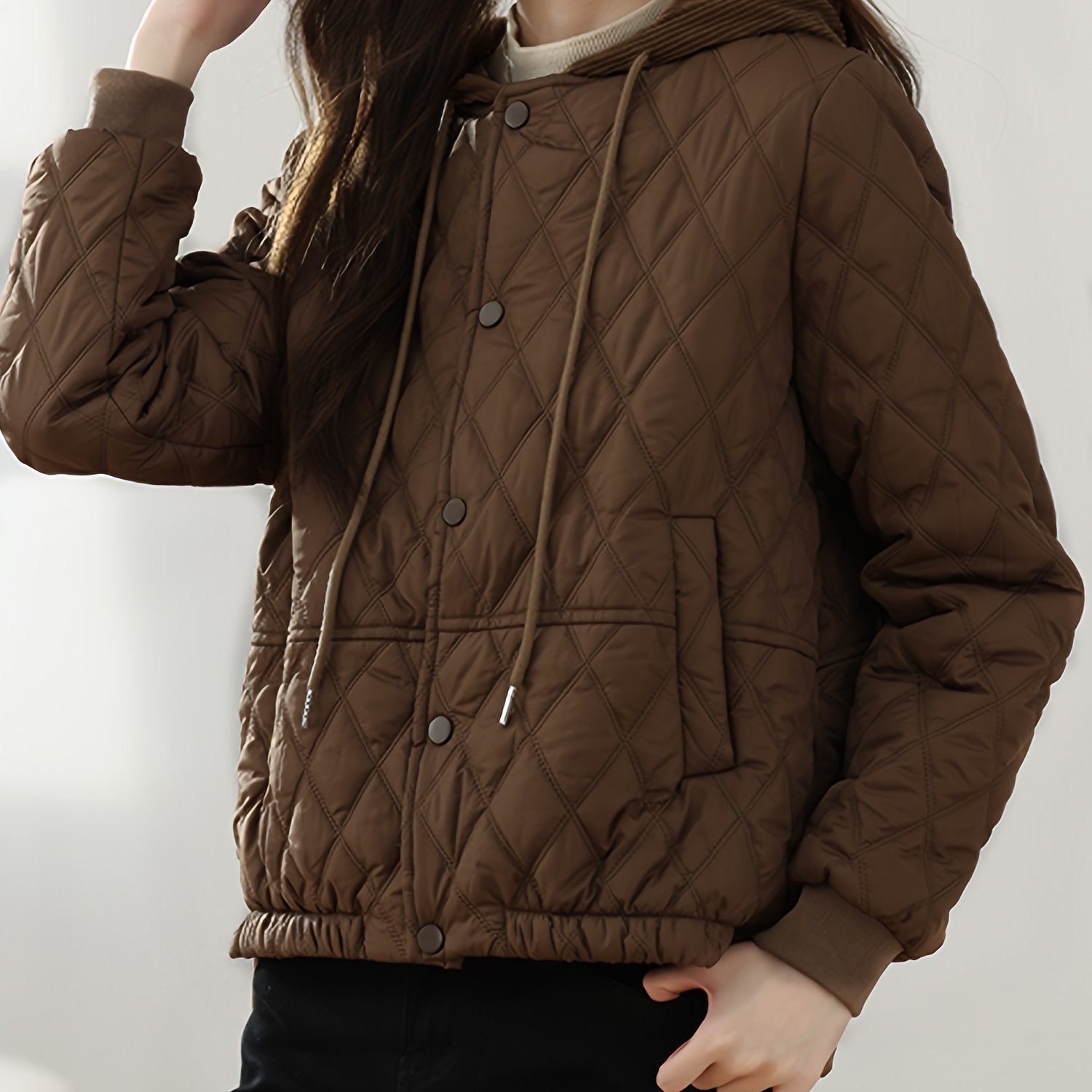 Marloes | Gewatteerd Jasje Met Lichte Glans