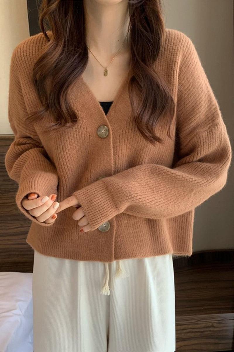 Cozy Button Cardigan