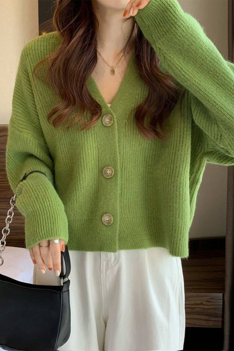 Cozy Button Cardigan