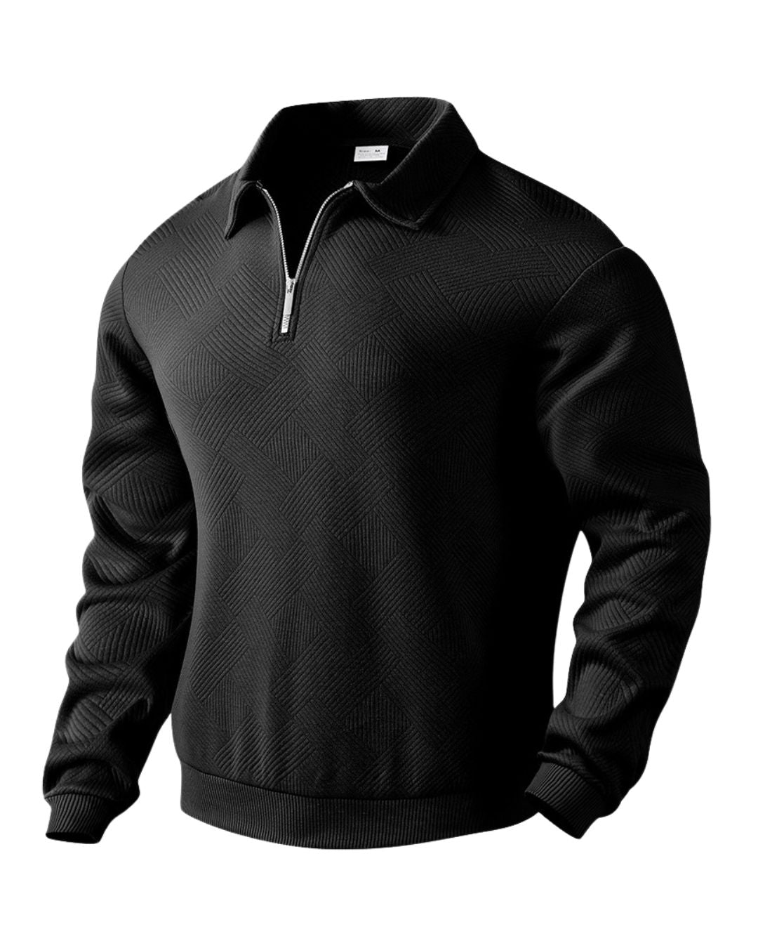 Heavy-Duty Polo Sweater