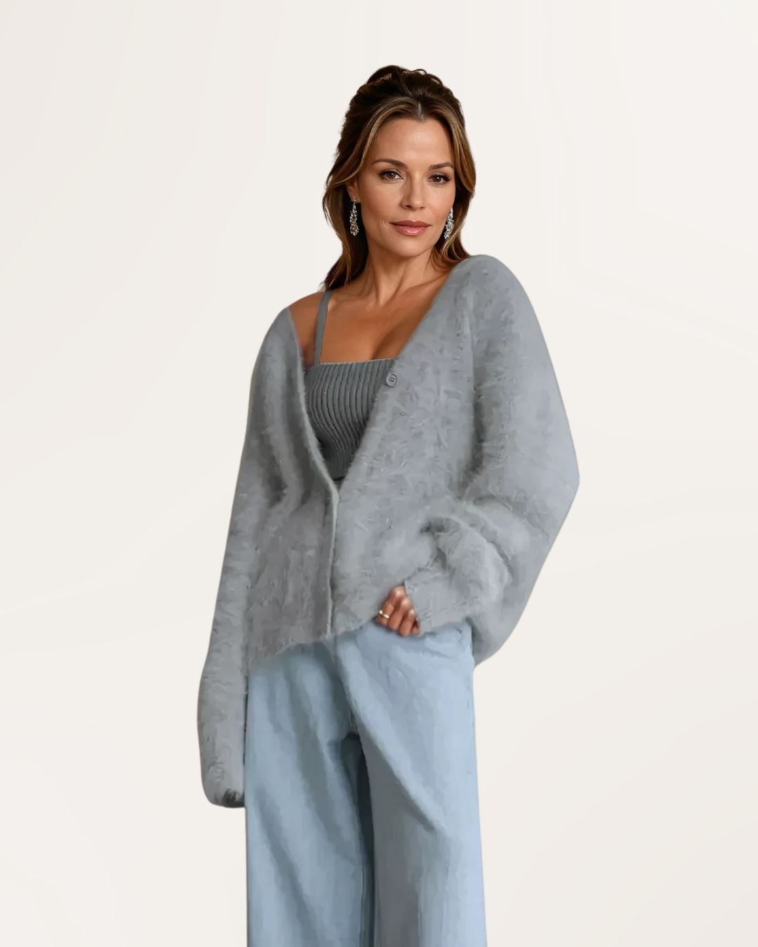 Margot | Zachte Cardigan met Elegante V-Hals