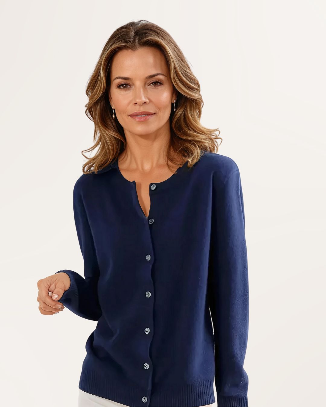 Marga | Elegante cardigan met knoopsluiting