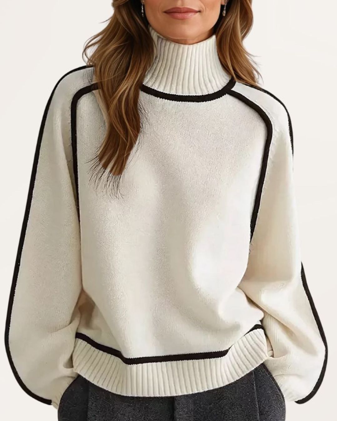 Els | Warme Coltrui met Contrastdetails