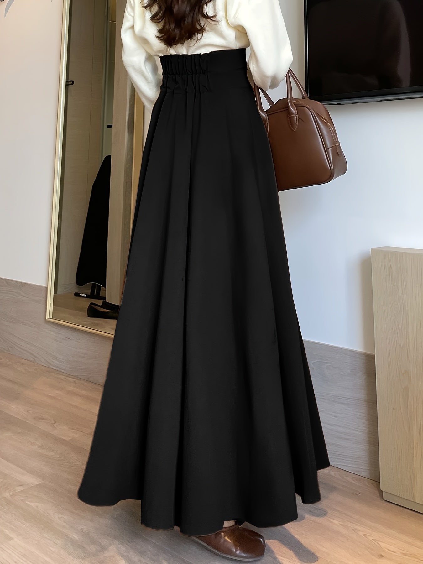 Charlotte | Midi-jurk met elegante high-waist pasvorm