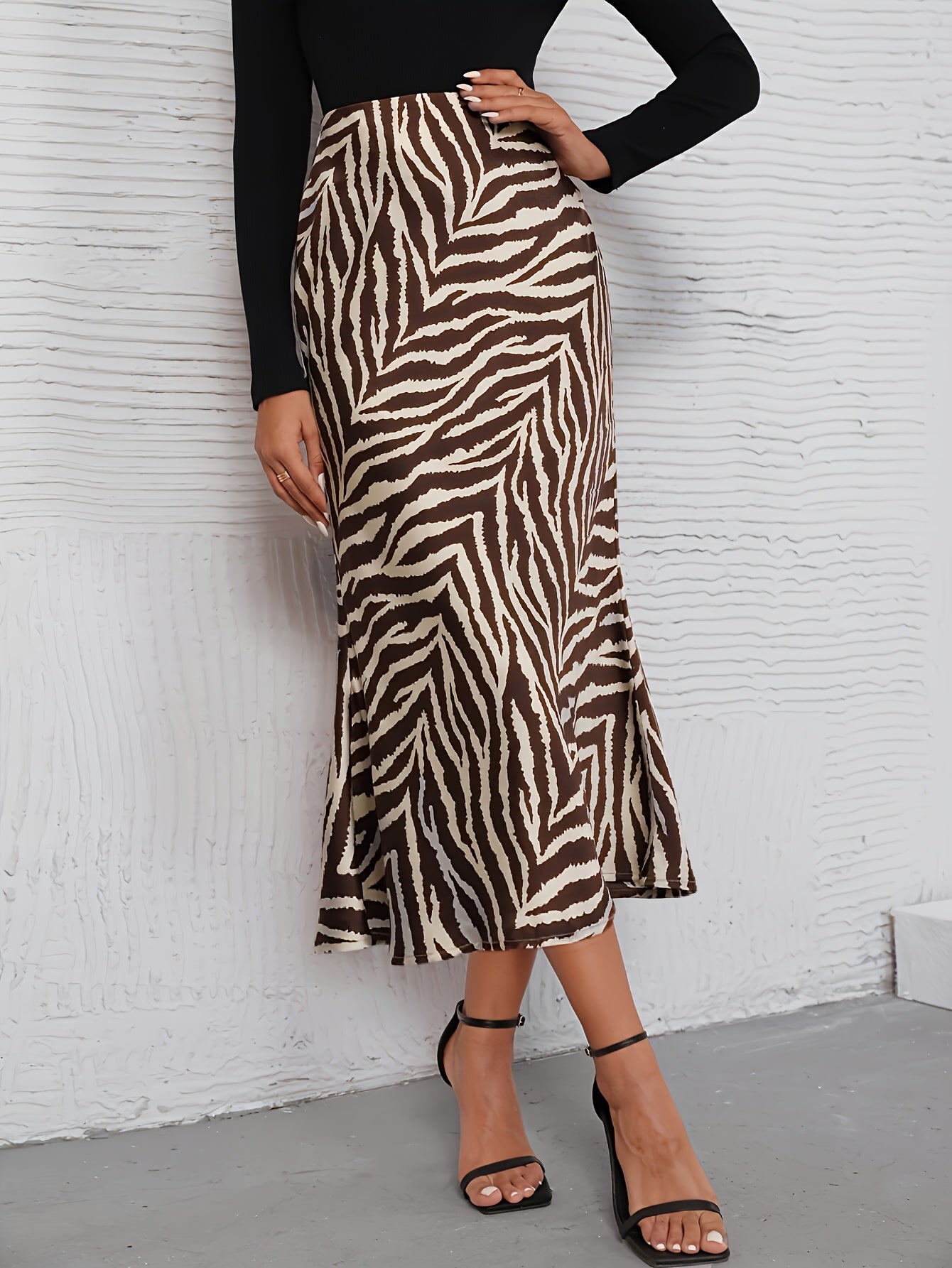 Linda | Elegante Rok Met Leuke Patroon