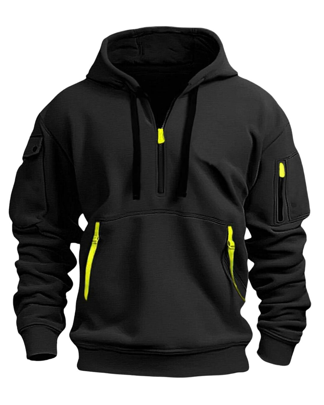 Utility Quarter-Zip Hoodie