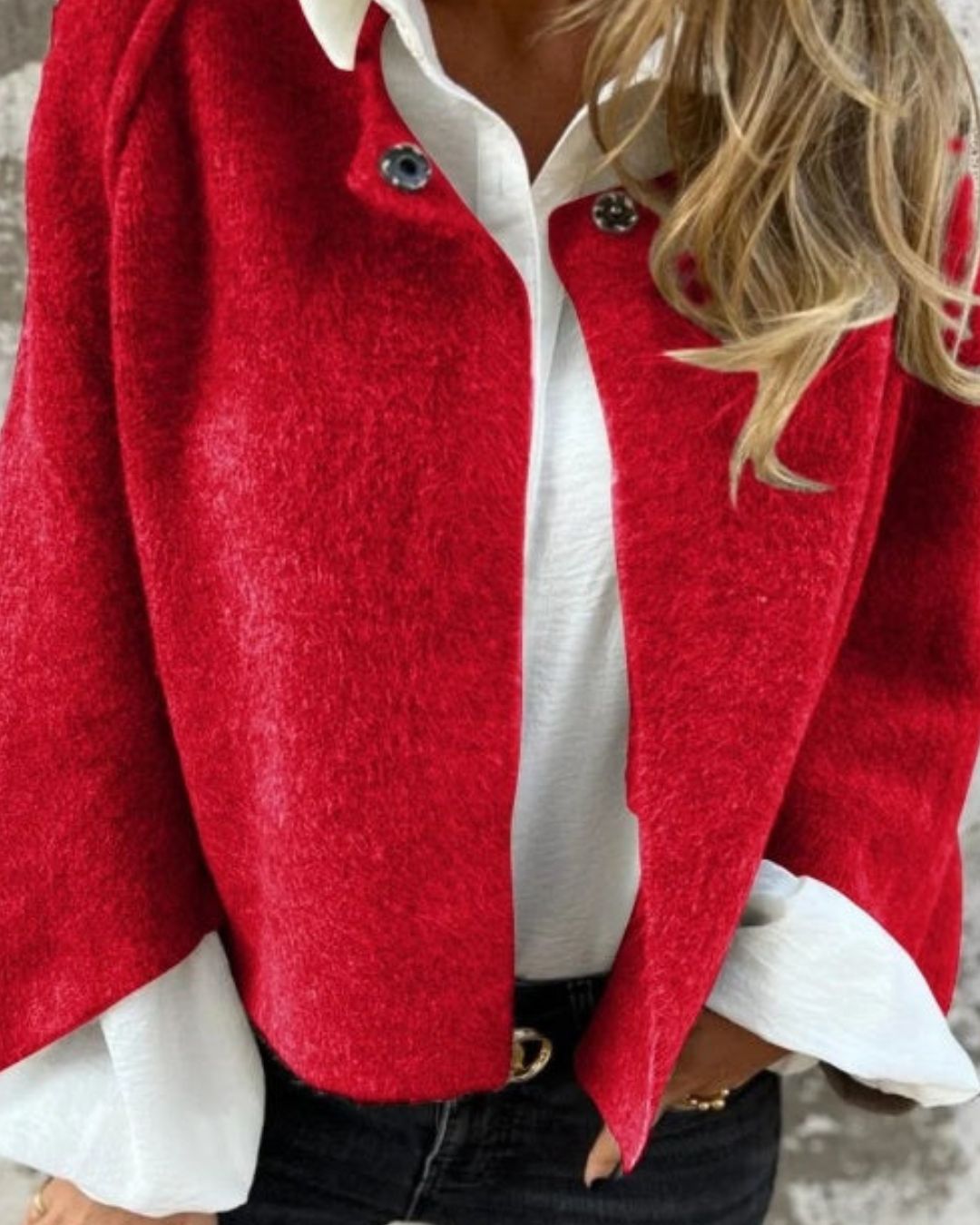 Marlies | Korte Wolmix Jas