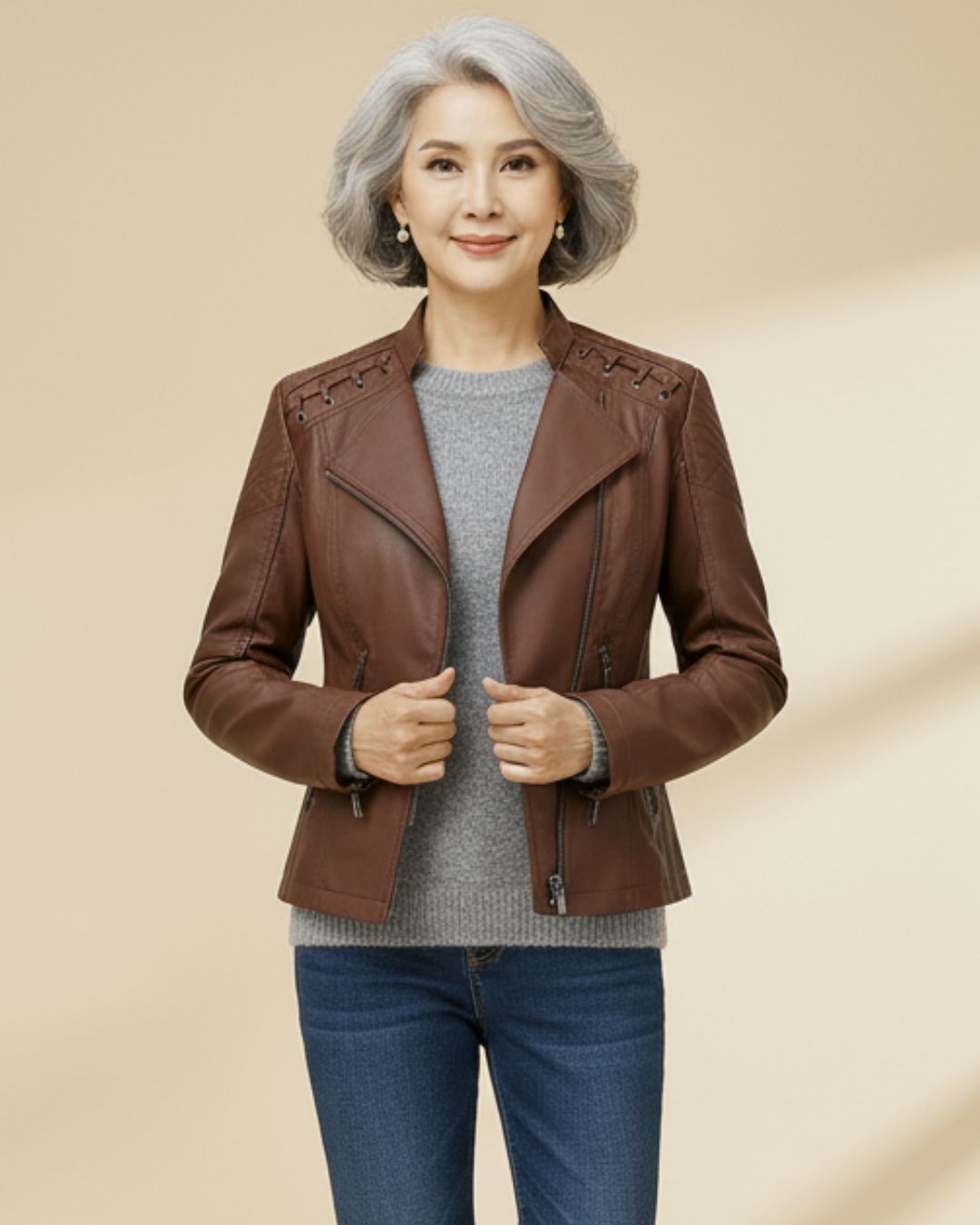 Modern Leather Jacket