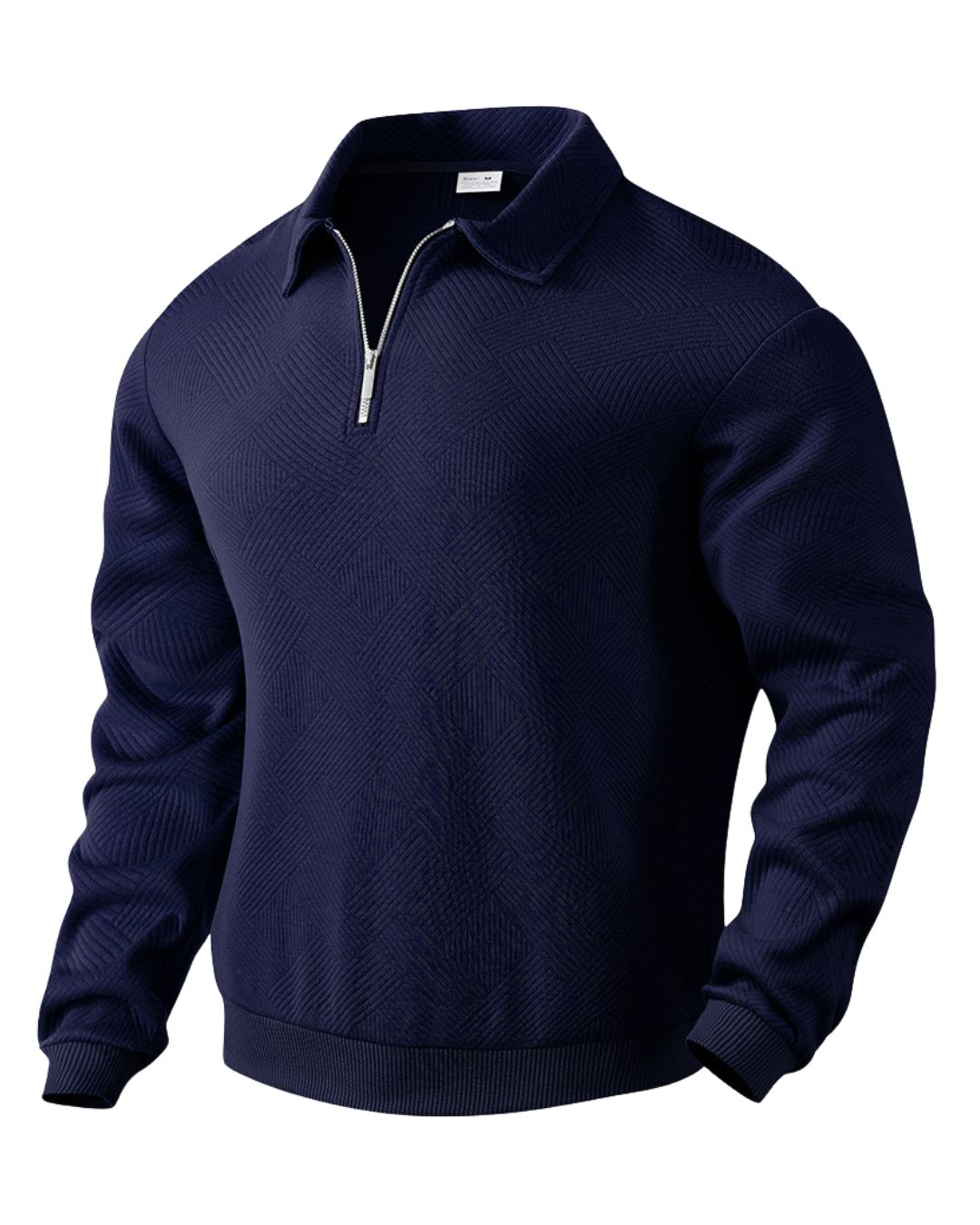 Heavy-Duty Polo Sweater