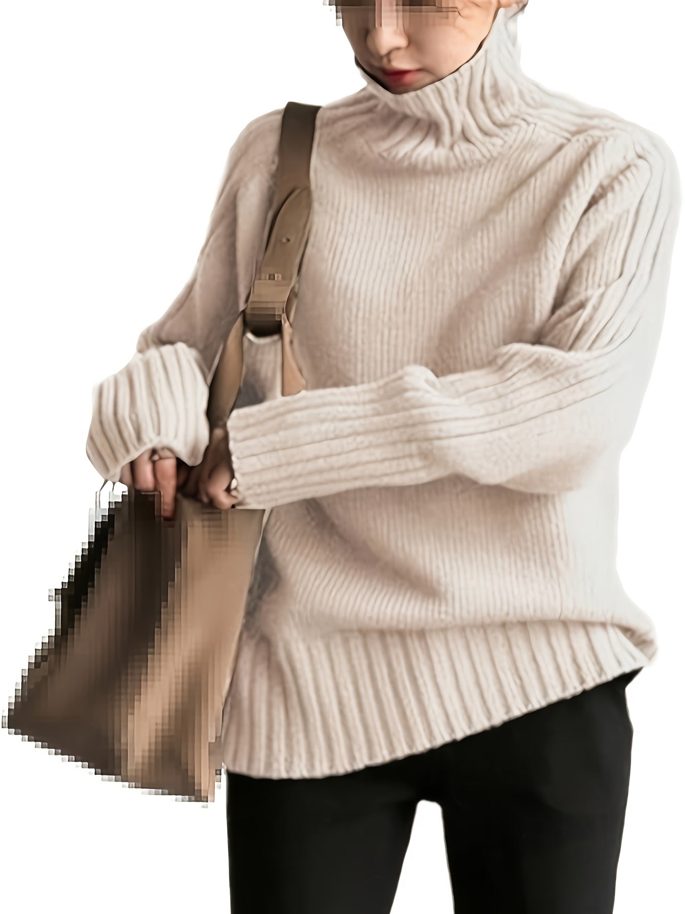 Lydia | Elegante Coltrui Met Hoge Nek