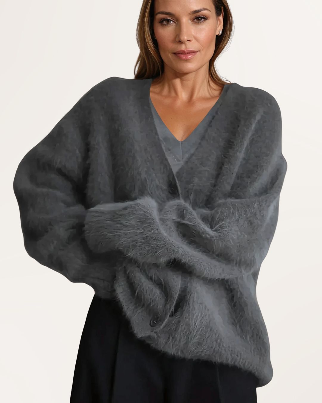 Margot | Zachte Cardigan met Elegante V-Hals