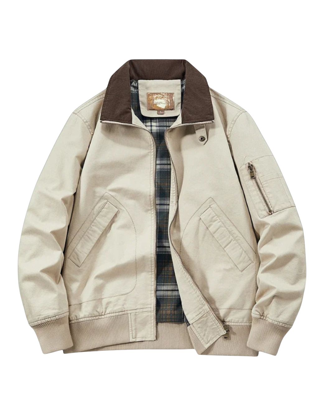 Heritage Plaid-Lined Jacket