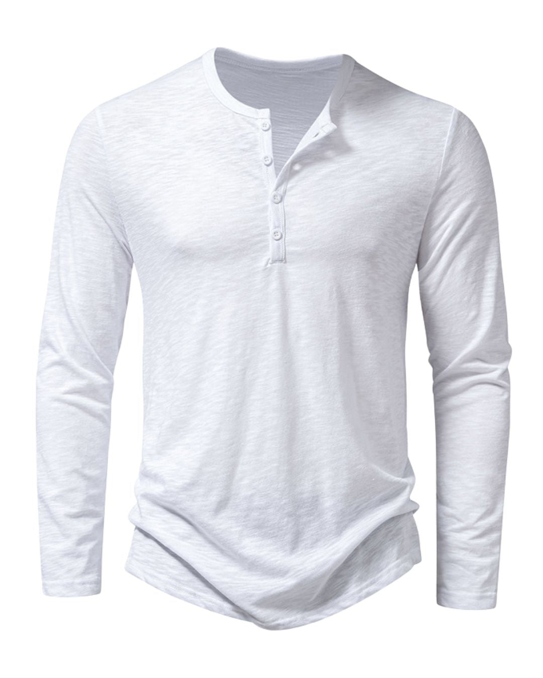 Long Sleeve Henley Shirt