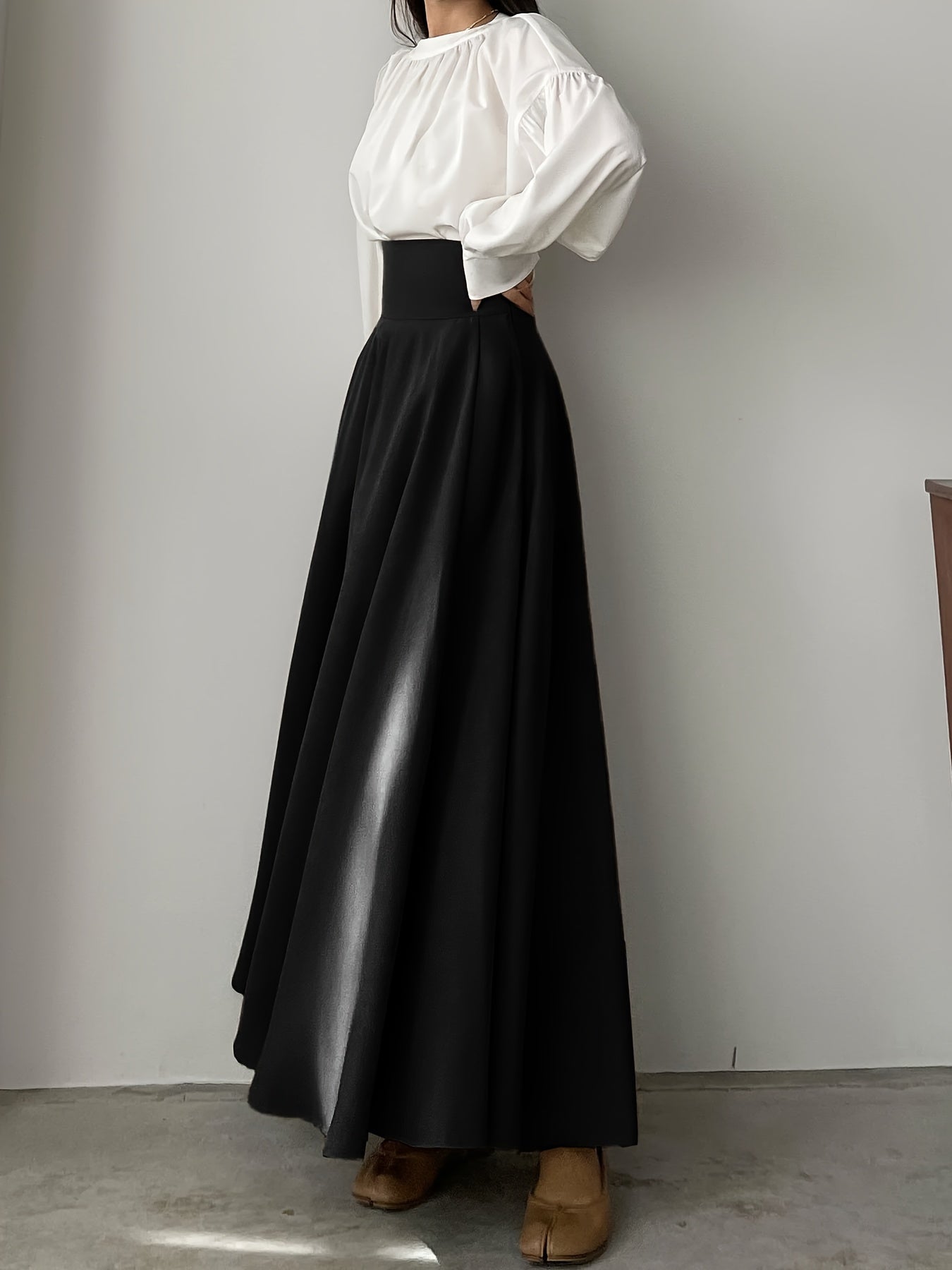 Charlotte | Midi-jurk met elegante high-waist pasvorm