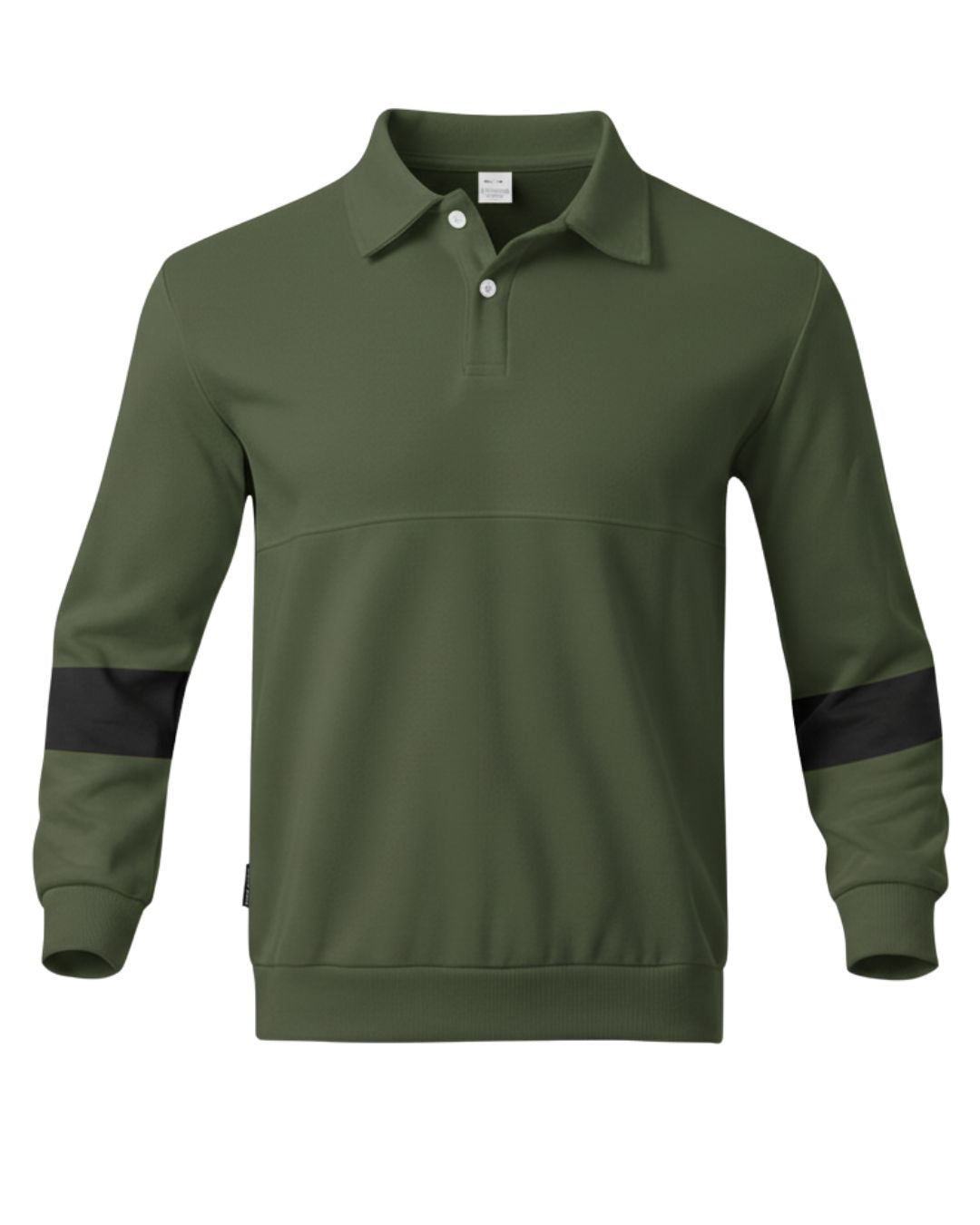 Heavy-Duty Polo Sweatshirt