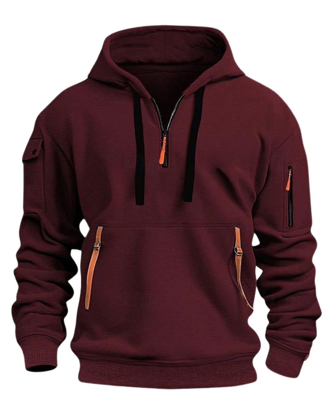 Utility Quarter-Zip Hoodie