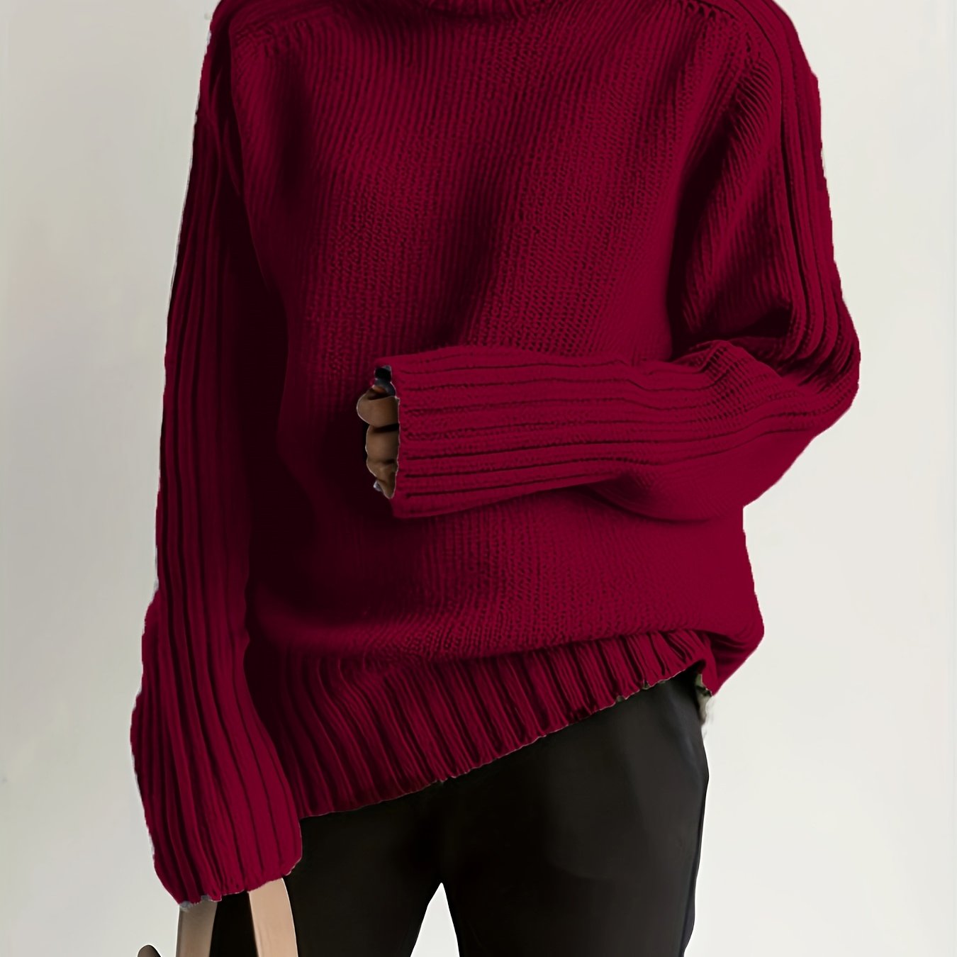 Lydia | Elegante Coltrui Met Hoge Nek