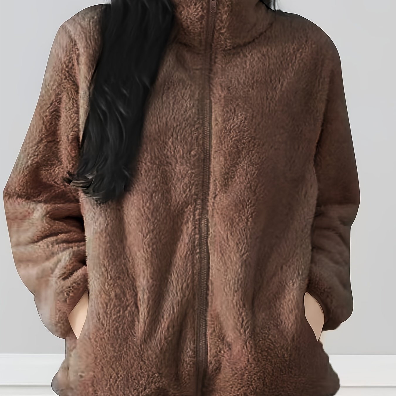 Elsbeth | Elegante Pluche Jas