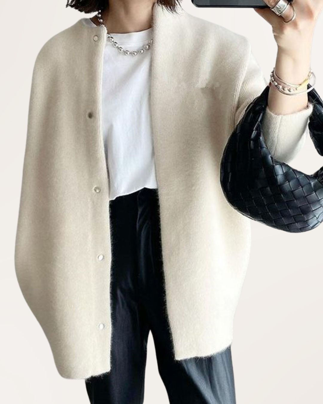 Jannie | Zachte Cardigan met Elegante Pasvorm