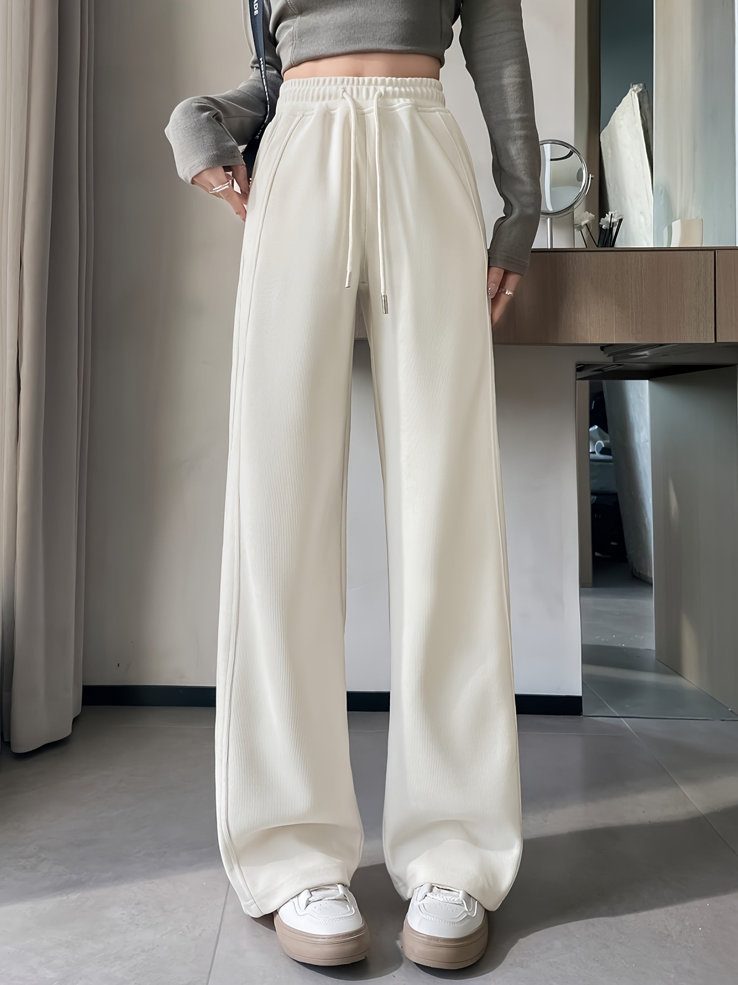 Heidi | Stijlvolle Lange Broek Met Losse Pasvorm