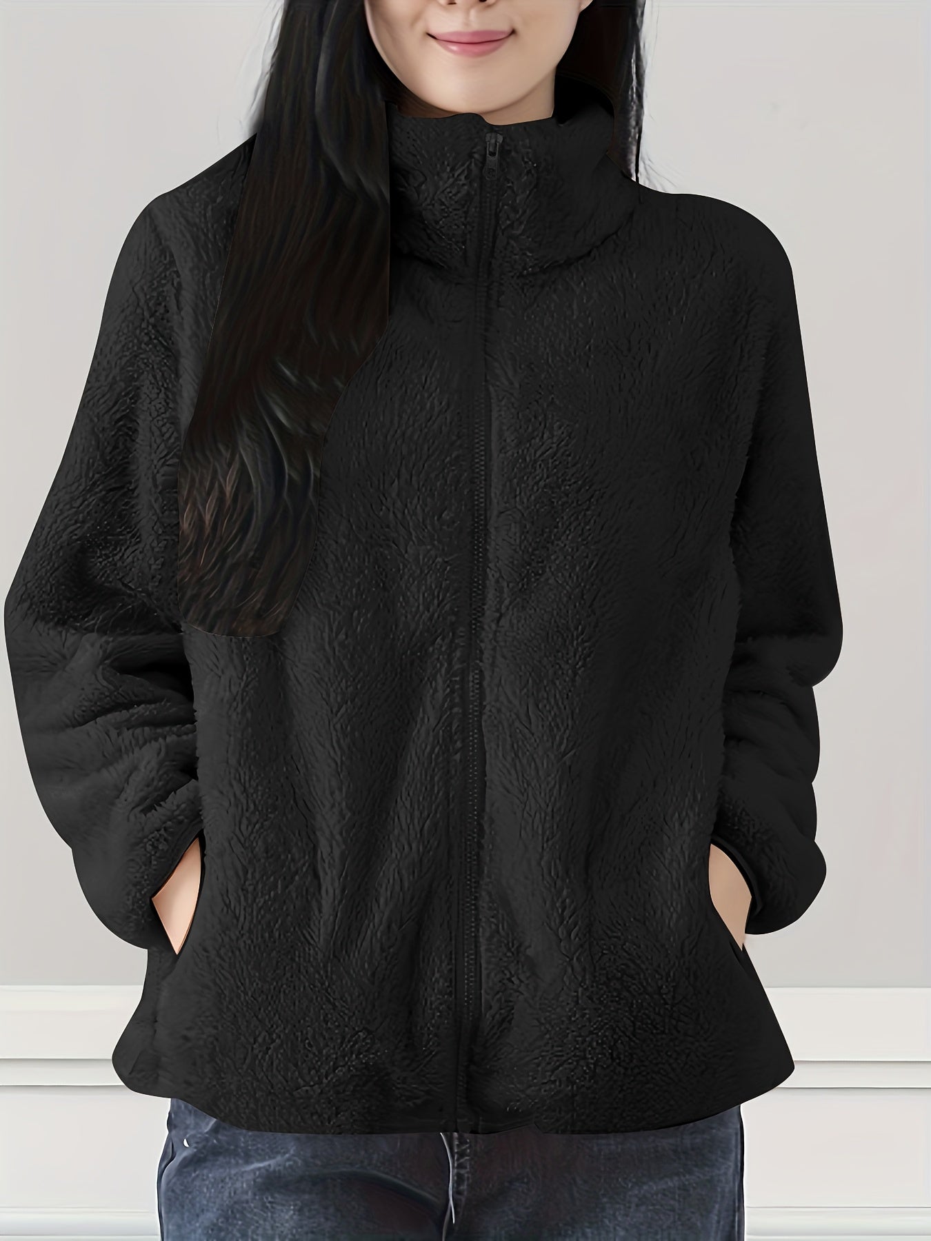 Elsbeth | Elegante Pluche Jas