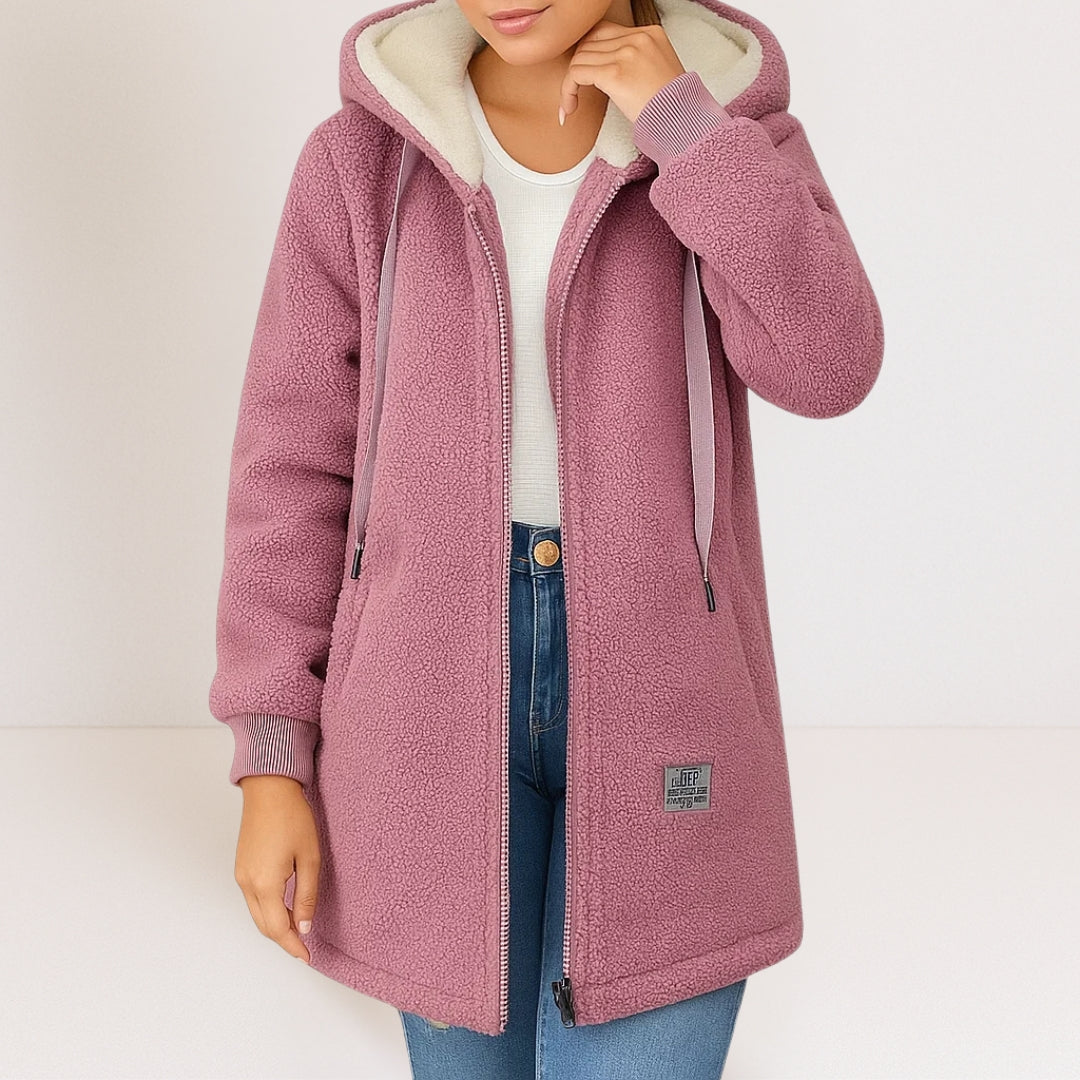 Cozy Fleece Hooded Jacket