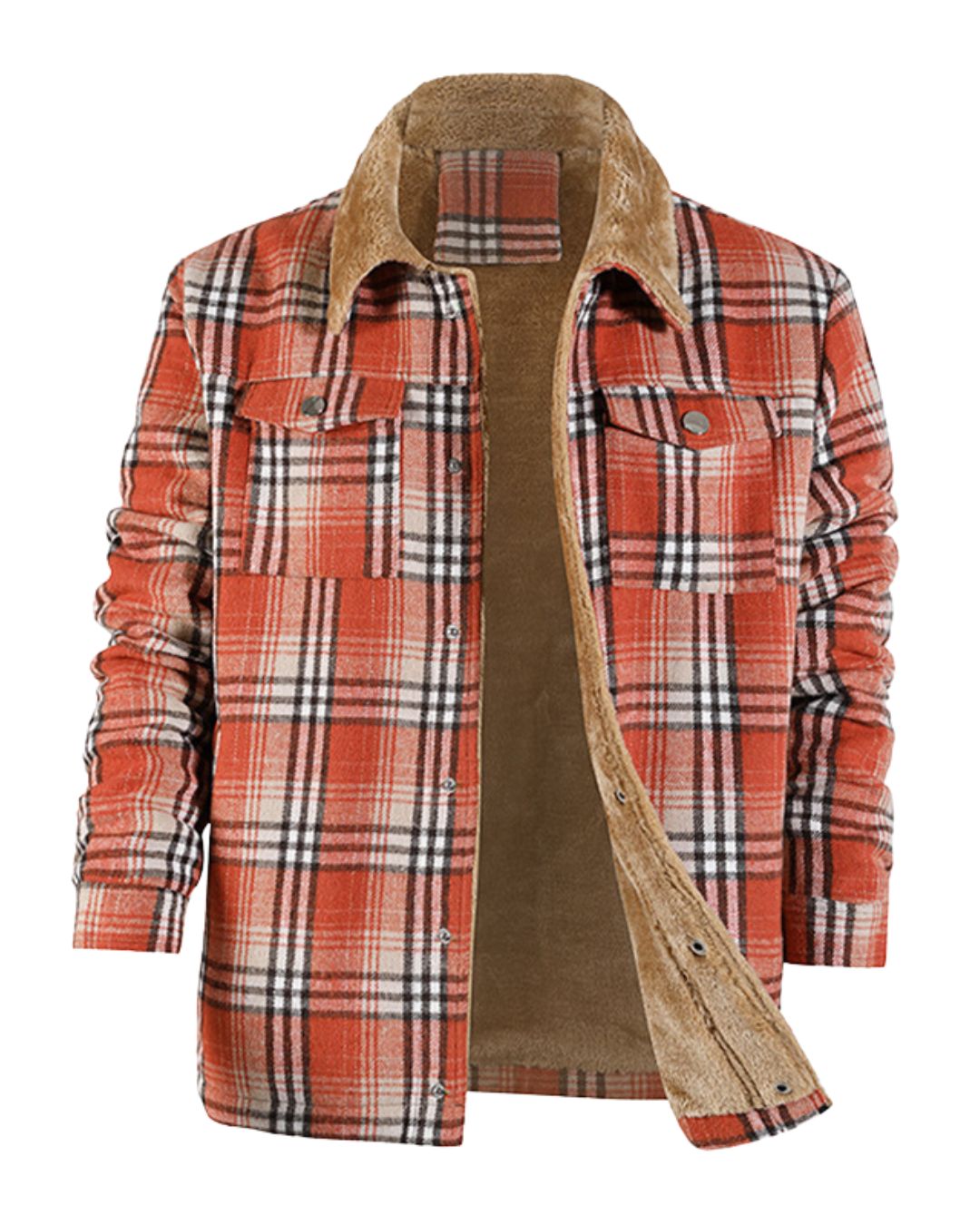 Fleece Lined Flannel Jacket