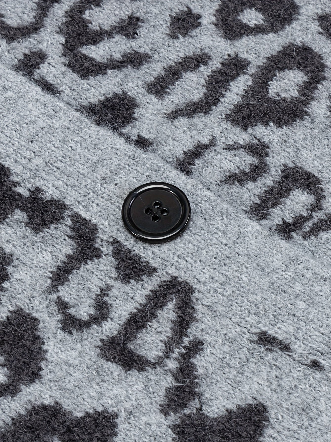 Meike | Vintage Luipaard Print Cardigan Met Contrast Borduurwerk