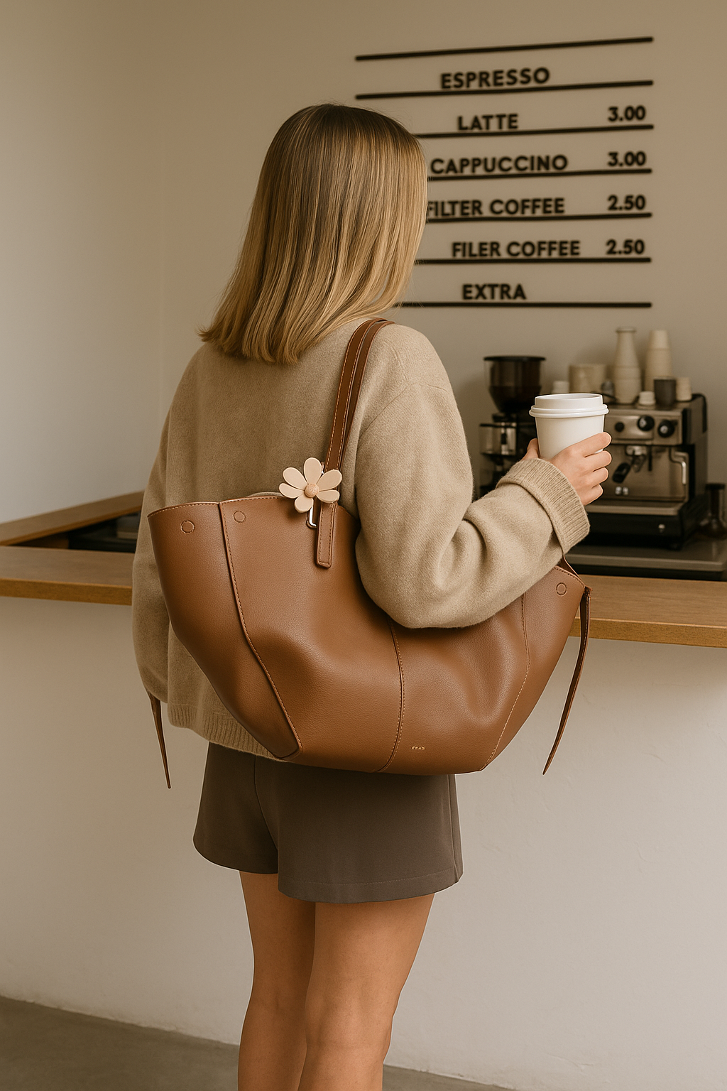 Juliette | Vintage Leren Tote Bag