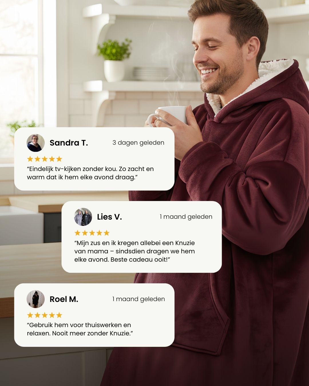 Knuzie™ | Deken Hoodie 2.0