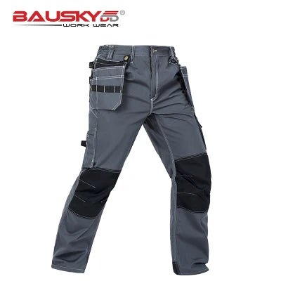 Men's work wear working pants Tool trouser Black work trousers men workwear cargo Pants
