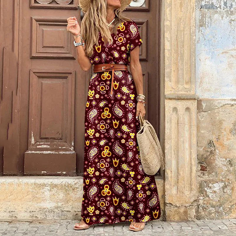 Jasmijn | Boho Maxi Jurk