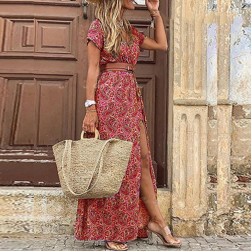 Jasmijn | Boho Maxi Jurk