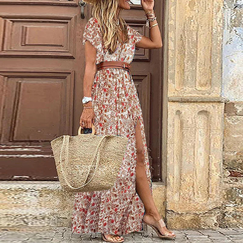 Jasmijn | Boho Maxi Jurk