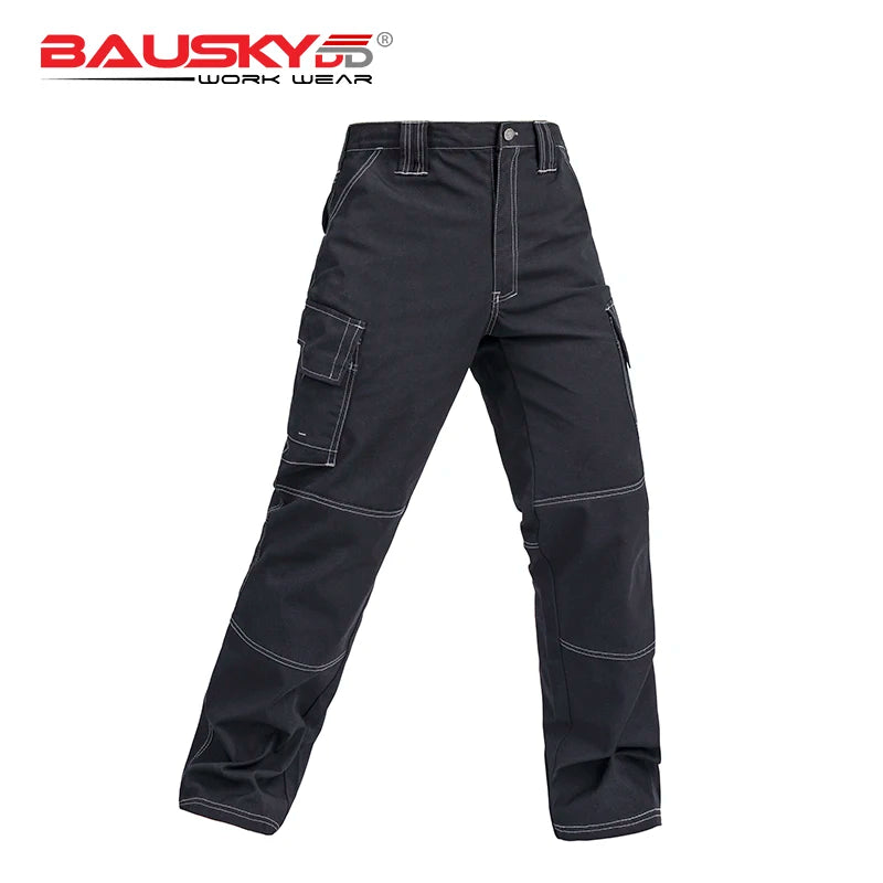 Men's work wear working pants Tool trouser Black work trousers men workwear cargo Pants