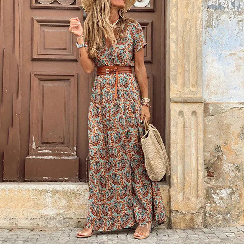 Jasmijn | Boho Maxi Jurk