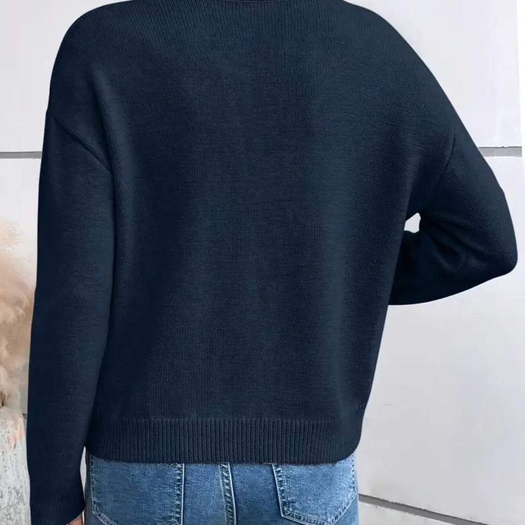 Annelies | Elegante Trui met Kantdetail